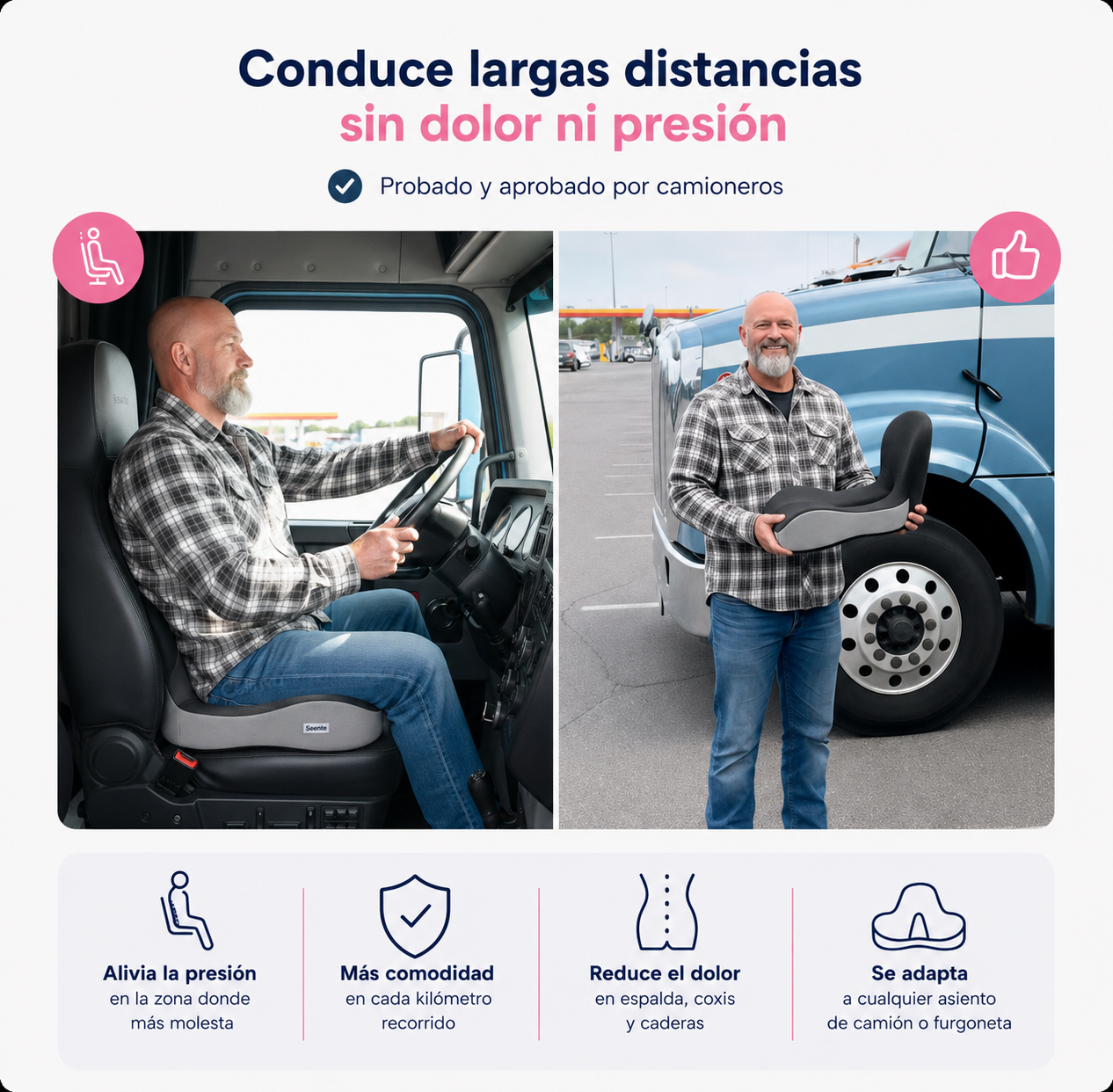 Seente™ Cojín Ergonómico